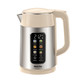 Mecity Electric Kettle 1.7L Touch Screen Temperature Control Water Boiler No Plastic Contact With Water. 6 Preset Temperature Programs 2 Hours Keep Warm Auto Shut Off Dark Grey