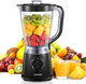 Reemix Reemix Blender 50Oz Countertop Blender - 2 Adjustable Speeds + Pulse Dual Safety Locks Dishwasher-Safe Pitcher For Smoothies Crushing Ice & Family Meals