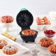 Xoomix Mini Cake Maker Electric Cake Maker Double Side Quick Heating For Breakfast Parties Non-Stick Surface Easy To Clean Azure Blue