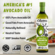 Chosen Foods 100% Pure Avocado Oil Keto Diet Friendly Kosher Oil for Baking High-Heat Cooking Frying Homemade Sauces Dressings and Marinades 8.4 fl oz