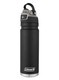 Coleman Autoseal FreeFlow Stainless Steel Water Bottle, Black, 24oz