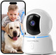 Golspark Indoor Security Camera 2K, Pet Camera for Home Security, Dog Cam Pan/Tilt, Motion Tracking, 2-Way Audio, Night Vision Baby Monitor, Siren Alert, Phone App, 24/7 Cloud &SD Card Storage, 2.4GHz Golspark Indoor Security Camera 2K, Pet Camera for Home Security, Dog Cam Pan/Tilt, Motion Tracking, 2-Way Audio, Night Vision Baby Monitor, Siren Alert, Phone App, 24/7 Cloud &SD Card Storage, 2.4GHz