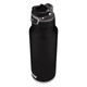 Coleman Autoseal FreeFlow Stainless Steel Water Bottle, Black, 40 oz