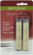 Art Graf Water-Soluble Graphite, Grey 2 Sticks Per Card