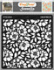 Craftreat Reusable Flower Stencils For Painting On Wood, Canvas, Paper, Fabric, Floor, Wall And Tile - Anemone Background - 6X6 Inches - Diy Art And Craft Stencils For Painting Flowers