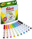 Crayola Fabric Markers, At Home Crafts For Kids, Fine Tip, Assorted Colors, Set Of 10