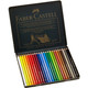 Faber-Castell Polychromos Artists' Color Pencils - Tin Of 24 Colors - Premium Quality Artist Pencils