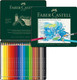 Faber-Castell Fc117524 Albrecht Durer Artist Watercolor Pencils In A Tin (24 Pack), Assorted
