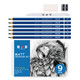 H & B 48 Professional Sketching Pencils And Drawing Kits, Including Sketching Pads, Graphite Pencils, Pencil Sharpener And Eraser, Artist'S Art Supplies For Artists Beginner Adults