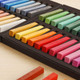 Marjaqe Non Toxic Artist Pastels,Square Soft Pastels Set,Chalks 12/24/36/48 Colors Soft Dry Pastel Artist Chalk Pastel Sticks For Office School Art Drawing Painting Supplies Professional Art Pastel (12Pcs)
