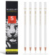 Markart Professional Charcoal Pencils Drawing Set - 10 Pieces Soft Medium And Hard Charcoal Pencils For Drawing, Sketching, Shading