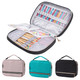 Mybagzing Crochet Hook Case Empty - Quilted Crochet Organizer Case- Crochet Hook Holder For Circular Knitting Needles, Crochet Hooks (Up To 8") Knitting & Crochet Supplies - Knitting Accessories