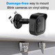 Blink Outdoor Vinyl Siding Mount with Waterproof Case, No-Hole Needed Mounting Bracket and Full Weather Proof Cover for All-New Blink Outdoor Security Camera System(3 Pack)