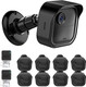 All-New Blink Outdoor Camera Surveillance Mount, 8 Pack Weatherproof Protective Housing and 360 Degree Adjustable Mount for Blink Outdoor 4th & 3rd Gen Camera,Black(Blink Camera is Not Included) All-New Blink Outdoor Camera Surveillance Mount, 8 Pack Weatherproof Protective Housing and 360 Degree Adjustable Mount for Blink Outdoor 4th & 3rd Gen Camera,Black(Blink Camera is Not Included)