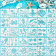 Tenare 30 Pieces Sea Ocean Creatures Stencils 5 X 5 Inch Ocean Templates For Painting Sea Animal Diy Pattern Templates Mermaid Stencils On Wood For Scrapbooking Drawing Tracing Furniture Wall Crafts