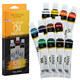 U.S. Art Supply Professional Oil Paint Set - 12 Vibrant Colors In 12Ml Tubes For Canvas, Wood & Art Surfaces - Oil Based Paint For Artists, Adults & Students