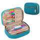 Yarwo Crochet Hook Case, Travel Organizer Bag For Crochet Hooks, Aluminum Crochet Hooks, And Crochet Supplies, Teal (Bag Only)
