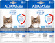 Adams Plus Flea & Tick Spot On For Cats Over 2.5 Lbs But Under 5 Pounds 3 Month Supply