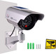 Dummy Fake Security Camera, Solar Powered Fake Surveillance Camera with Flash LED Dummy Bullet Simulated CCTV Camera,Indoor Outdoor Use Good for Home/Office/Shop/Garage - Silver Color Dummy Fake Security Camera, Solar Powered Fake Surveillance Camera with Flash LED Dummy Bullet Simulated CCTV Camera,Indoor Outdoor Use Good for Home/Office/Shop/Garage - Silver Color