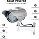 Dummy Fake Security Camera, Solar Powered Fake Surveillance Camera with Flash LED Dummy Bullet Simulated CCTV Camera,Indoor Outdoor Use Good for Home/Office/Shop/Garage - Silver Color Dummy Fake Security Camera, Solar Powered Fake Surveillance Camera with Flash LED Dummy Bullet Simulated CCTV Camera,Indoor Outdoor Use Good for Home/Office/Shop/Garage - Silver Color