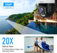 JideTech 5MP PTZ WiFi Security Camera Outdoor, 20X Optical Zoom, 360° PTZ IP Cameras, Speed Dome Camera with Human Detection, Auto Tracking, Color Night Vision, 2-Way Audio, IP66, Onvif Conformant JideTech 5MP PTZ WiFi Security Camera Outdoor, 20X Optical Zoom, 360° PTZ IP Cameras, Speed Dome Camera with Human Detection, Auto Tracking, Color Night Vision, 2-Way Audio, IP66, Onvif Conformant