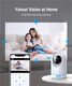 1080P Security Camera(2.4G Only), Baby Monitor 360-Degree for Home Security, Smart Home Pet Camera, with Night Vision, Compatible with Alexa & Google Assistant Home Security Camera 1080P Security Camera(2.4G Only), Baby Monitor 360-Degree for Home Security, Smart Home Pet Camera, with Night Vision, Compatible with Alexa & Google Assistant Home Security Camera