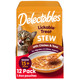 Hartz Delectables Stew Senior Lickable Wet Cat Treats Multiple Flavors 1.4 Ounce (Pack Of 12)