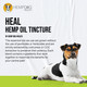 Hemp Dog Health Heal - Pet Hemp Oil For Dogs - Immune System & Senior Dog Support - Neurological & Adrenal Balance - Daily Wellness Drops