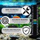 Jiyin 6 Pcs Aquarium Thermometer Strips 61-122Â€Žâ€°(15-50Â°C) Digital Adhesive Fish Tank Thermometer Sticker Easy-To-Read Temperature Sticker Display For Aquarium Fish Tank Brewing
