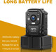 1296P HD Police Body Camera,64G Memory,CammPro I826 Premium Portable Body Camera,Waterproof Body-Worn Camera,Night Vision,GPS for Law Enforcement Recorder,Security Guards,Personal Use1 1296P HD Police Body Camera,64G Memory,CammPro I826 Premium Portable Body Camera,Waterproof Body-Worn Camera,Night Vision,GPS for Law Enforcement Recorder,Security Guards,Personal Use1