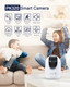 Indoor Security Camera 2K, Pet Camera with Phone App, WiFi Cameras for Home Security Camera for Dog/ Baby Monitor/Elder Pan Tilt, 2.4G, 24/7, 2-Way Talk, Human Detection, Motion Tracking, SD&Cloud Indoor Security Camera 2K, Pet Camera with Phone App, WiFi Cameras for Home Security Camera for Dog/ Baby Monitor/Elder Pan Tilt, 2.4G, 24/7, 2-Way Talk, Human Detection, Motion Tracking, SD&Cloud