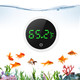 Loficoper Digital Aquarium Thermometer Stick-On Thermometer For Aquarium Fish Tank Â±1Â€Žâ€° Accuracy Axolotl Tank Thermometer With Battery Led Touch Screen For Turtle Goldfish Aquatic Â€Žâ€°