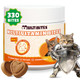 Multibites 24-In-1 Cat Vitamins And Supplements Chews Vitamins Treats With Lysine & Taurine For Cat - Immune Skin&Coat Respiratory&Vision Support Daily Multivitamin For Indoor&Senior Cats-330Bites