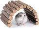 Niteangel Wooden Ladder Bridge Hamster Mouse Rat Rodents Toy Small Animal Chew Toy