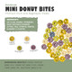 No Furries Delights 100% All Natural Treat For Rabbit Hamster Guinea Pig Chinchilla Pet Rat Mice 15Pcs Mini Donuts Variety Pack (30G)