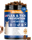 Oritess Flea And Tick Prevention For Cats Chewable 200 Natural Soft ChewsFlea Supplement For Kitten Cat Skin & Coat Support For Cats All Breeds & Ages - Chicken Flavor