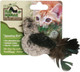 Our Pets Ourpets Play-N-Squeak Real Birds Interactive Cat Toys With Catnip (Cat Toys For Indoor Cats Catnip Toy For Cats With Bird Chirping Electronic Sound And Feather)