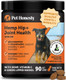 Pet Honesty Hemp Hip & Joint Supplement For Dogs - Hemp Oil & Powder - Glucosamine Chondroitin For Dogs Turmeric Msm Green-Lipped Mussel Supports Mobility May Reduce Discomfort (Duck)