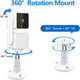 Wall Mount for Wyze Cam Pan V3, 2 Pack 360 Degree Swivel Adjustable Wall Mount Bracket for Wyze Outdoor Indoor Camera System (Wyze Camera is NOT Included) Wall Mount for Wyze Cam Pan V3, 2 Pack 360 Degree Swivel Adjustable Wall Mount Bracket for Wyze Outdoor Indoor Camera System (Wyze Camera is NOT Included)