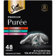 Sheba Premium Puree Cat Treats Lickable Roasted Chicken Flavor Smoked Salmon Flavor And Seared Tuna Flavor 0.49 Oz. Tubes 48 Count
