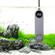 Upettools Submersible Aquarium Heater With External Control - Ceramic-Metal Fish Tank Heater With Digital Thermostat For 5-25Gallon Small Tanks Overheat Protection