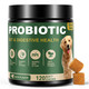 Vientoseek Probiotics For Dogs - Dog Probiotics For Yeast Itchy Skin And Itchy Ears Digestive Health Diarrhea Relief Gut & Immune Support - With 7 Enzymes 3 Prebiotics & Omega-3 (Duck 30Ct)