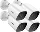 SANNCE 8CH Full 1080N Security Camera System CCTV DVR and (8) 720P Night Vision Surveillance Cameras, IP66 Weatherproof, QR Code Scan and Remote Access SANNCE 8CH Full 1080N Security Camera System CCTV DVR and (8) 720P Night Vision Surveillance Cameras, IP66 Weatherproof, QR Code Scan and Remote Access