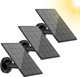 Solar Panel for Security Camera,USB Solar Panel Compatible with Rechargeable Battery Camera,5V 3.5W Waterproof Solar Panel with 10ft Charging Cable,Adjustable Security Mount(3 Pack) Solar Panel for Security Camera,USB Solar Panel Compatible with Rechargeable Battery Camera,5V 3.5W Waterproof Solar Panel with 10ft Charging Cable,Adjustable Security Mount(3 Pack)