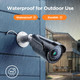 TIGERSECU Super HD 1080P Hybrid 4-in-1 Security Camera with OSD Switch, for TVI/CVI/AHD/D1 DVR, Weatherproof for Indoor/Outdoor Use (Power Supply and Coaxial Cable Sold Separately)