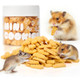 Abizoo Hamster & Gerbil Treats Crunchy Baked Hamster Snacks With Carrot And Yeast Natural Training Reward Chew Treats For Small Animals Supports Digestion And Dental Health