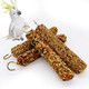 Acsist 2Pcs Parakeet TreatNatural Parrots Treat SticksVegetable & Grain Style SticksBird Treats For Cockatiel Lovebirds Budgies Canary Finches Conure