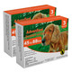 Advanllent Flea And Tick Prevention For Dogs Flea And Tick Treatment For Extra Large Dog Natural Essential Oil Flea & Tick Control 89-132 Pounds 3 Doses
