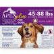 Apex Animal Health Plus Flea And Tick Prevention For Dogs Small (5-22 Lbs) 3-Month Supply Dog Flea And Tick Treatment 24-Hour Activation Waterproof 30-Day Protection