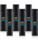 Apojgitn 6 Pcs Aquarium Thermometer Strip 61-122 (15-50 C) Horizontal Stick On Aquarium Temperature Sticker Strip Easy-To-Read Adhesive Strips Thermometer For Aquarium/Fermentation/Brewing